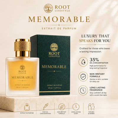 Memorable – Extrait de Parfum | 50ml | Luxury Unisex Perfume